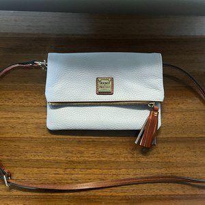 Dooney and Bourke Pale Blue Folding Crossbody